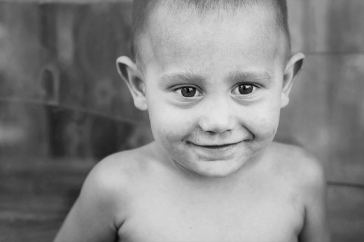 This is The Little Prince of a family of nomadic gypsies. He showed me how simple is to enjoy life wholeheartedly and share love regardless of the circumstances.
