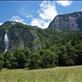 Alpine meadows and waterfall - Domancy: by iain_and_tamara, Views[186]
