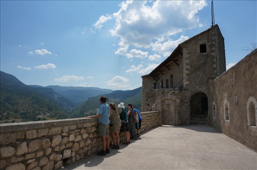 Enjoying the View - Gourdon