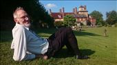 Dad relaxing at Standen House: by iain_and_tamara, Views[258]