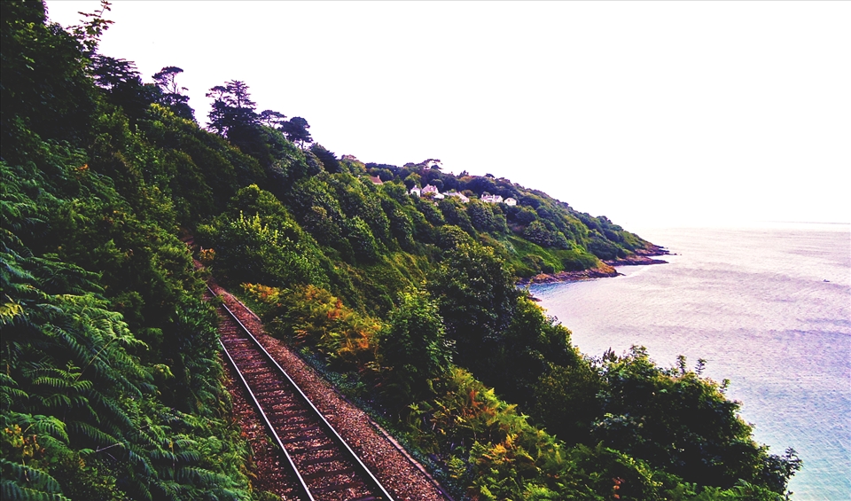 train tracks into the unknown