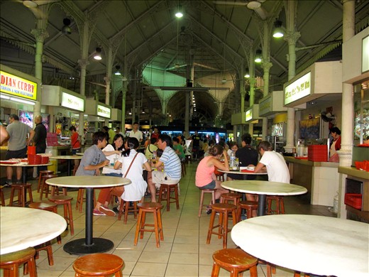 Dinner first night  - Lau Pa Sat