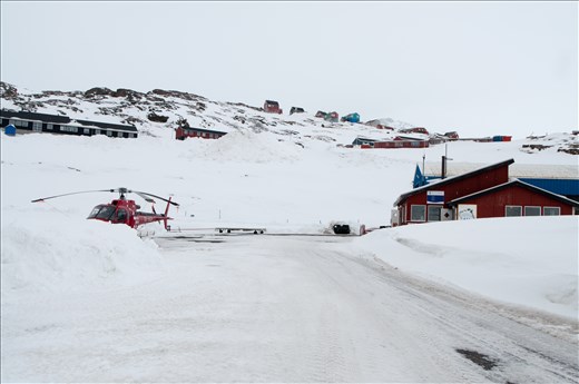Tasiilaq heliport.