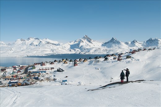 Overlooking Tasiilaq.