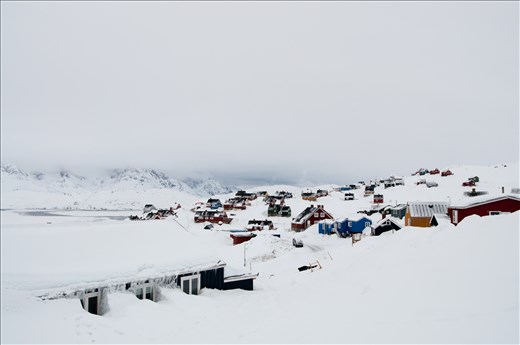 The lovely weather on our arrival.