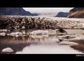 The strength of the Icelandic glaciers that open their way between the volcanic rocks: by icelandic, Views[335]