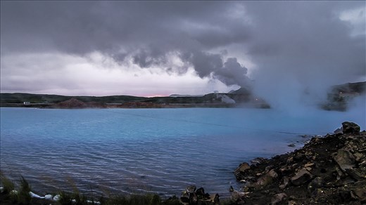 The main energy source of Iceland. A clean energy but smell like a bad egg.