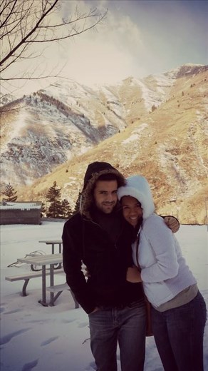 With Bri, a wonderful friend