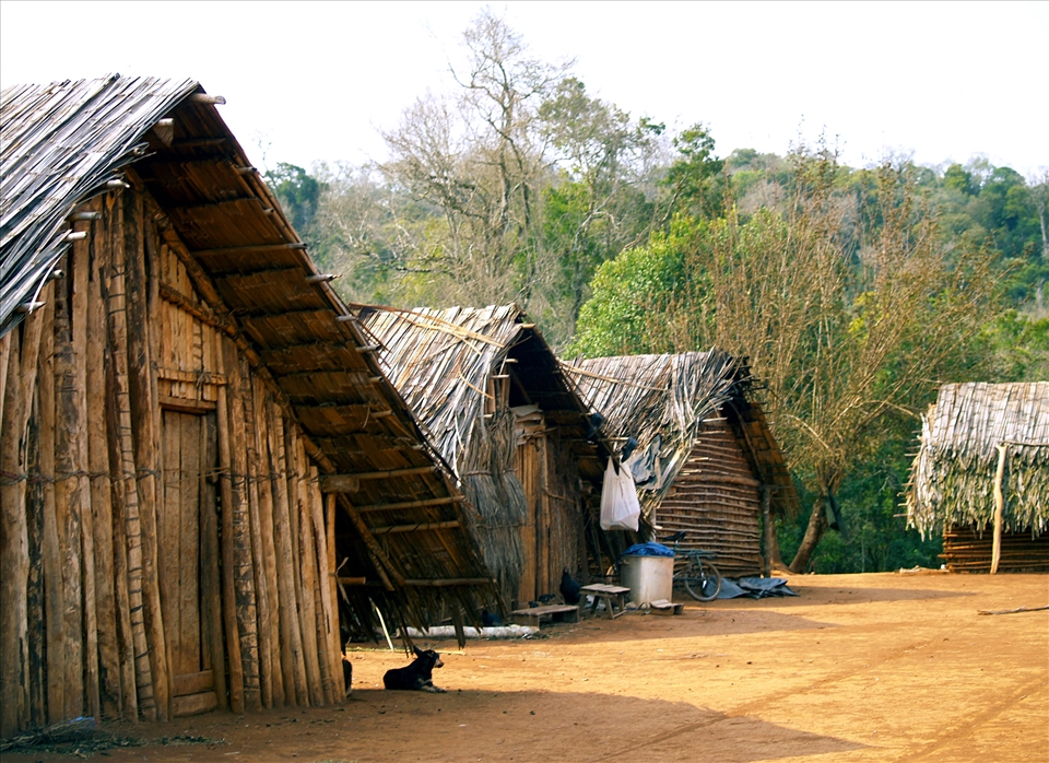 Living by traditional ways their modest homes are open to any occasional visitor