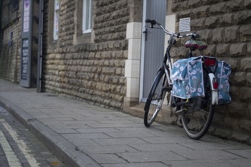 Popping to the shops.