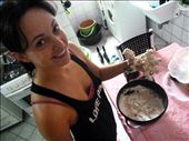 Wheat gluten dough trying to eat my hand: by ilka, Views[395]