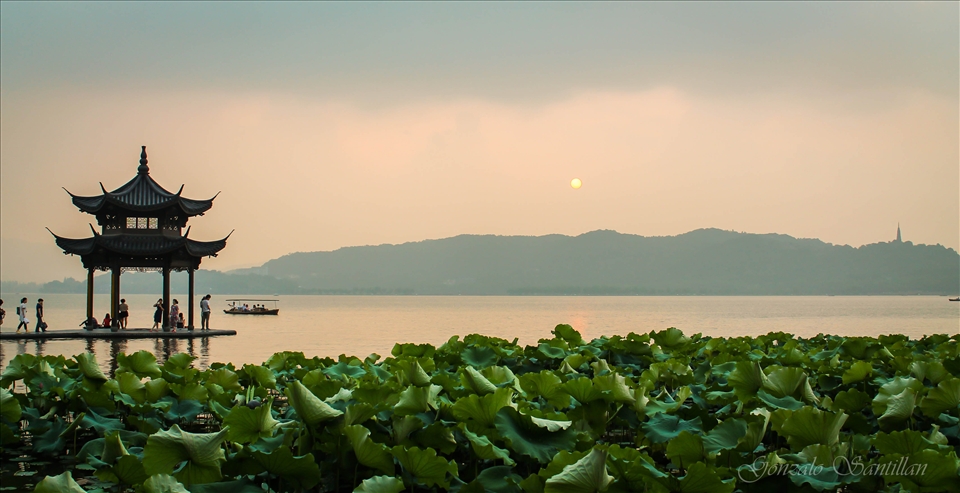 West Lake, China. Heaven on earth, one of the most beautiful places in China