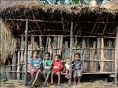 Children in Obia Village, Papua. They're vulnerable to malaria but still smiling: by imageworld, Views[512]