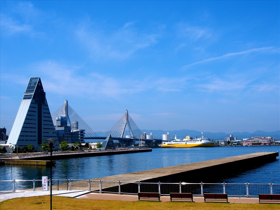 Aomori-shi is the northernmost point of the Tohoku Prefecture in Japan