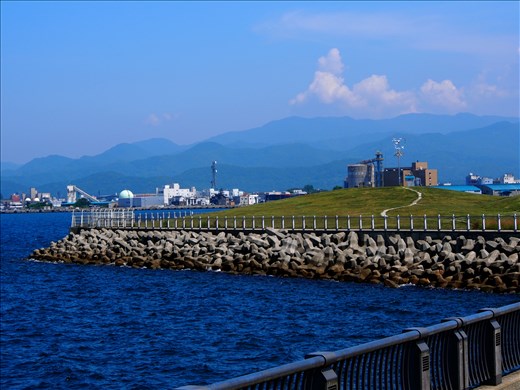 The Bay is framed by the mountains that surround the city