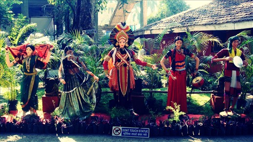 .: India :. All the states stand for strength ( this pic show just 5 states ).