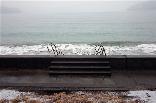 Nehama beach.  I came here at 6am after hearing from a local physio therapist that this had been his favourite time of the day to visit.  This man had lost family members and his home near to the beach and this period of time around the anniversary was proving deeply sad for him.  We spoke for a short time and he said I should go see how sand was finally returning to Nehama and that he was sorry he couldn't take me.