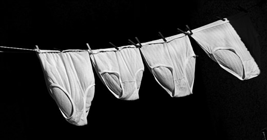The ladies want to wash their own underwear.