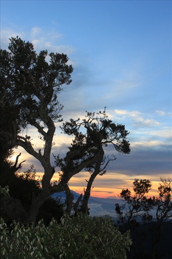 On High Bromo Mountain