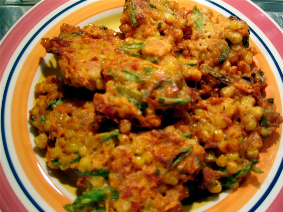 This is a photo of bakwan udang ready to serve and eat  :)