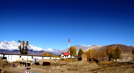 This is Mountn village in nepal.muktinath