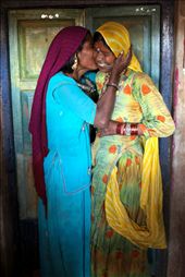 Gypsie women are giggling just before a dance performance : by ingetjetadros, Views[611]