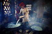 This Rabari couple earns their livelihood by making cheese from goatmilk: by ingetjetadros, Views[590]