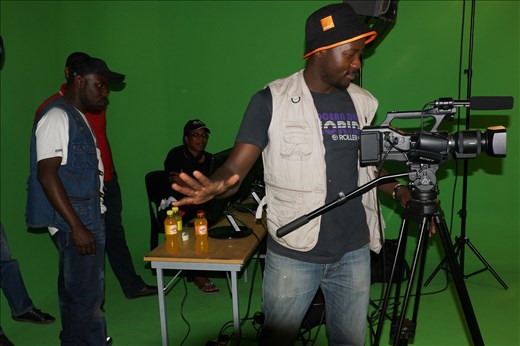 i was shooting advertise 