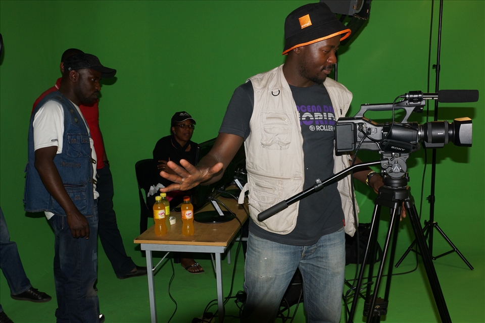 i was shooting advertise 