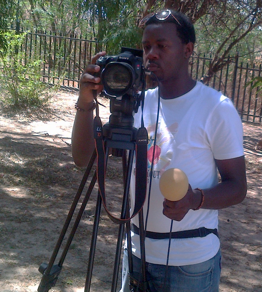 i was shooting a program TV