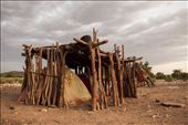 Lured by modern amenities, Himbas are struggling to keep their traditions. Many don't build huts anymore, using tents bought in town, lightly shaded with twigs.: by intotheworld, Views[776]
