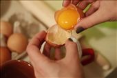 Could be one of the oldest moves in the kitchen, right? Separating the yolk from the egg white.: by ioana_pasc, Views[316]