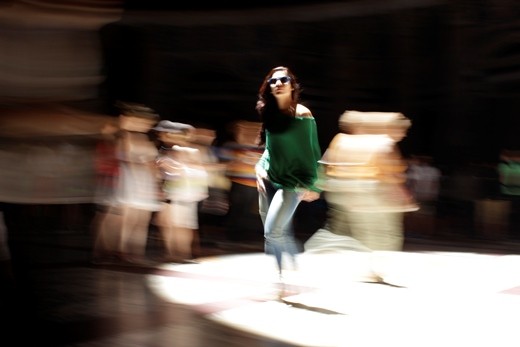 Magic sunglasses. If you're afraid, put them on to become invisible.