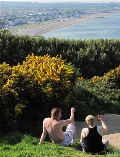 Irish enjoy the nature in special ways. Cheers for the summer!