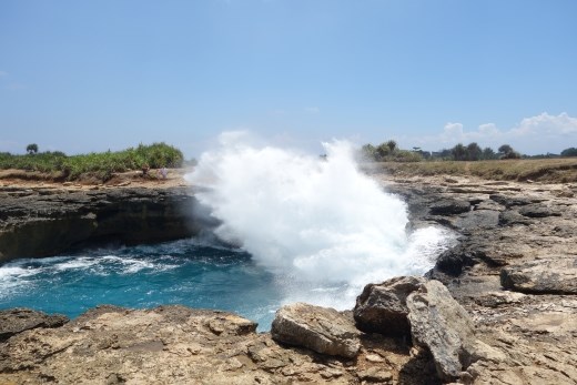 Natuurgeweld bij de devil's tear