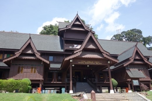 Een reconstructie van het 15e eeuwse paleis van de Sultan