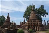 Overzicht van de grootste tempel in Sukhothai : by irko_mirjam, Views[213]