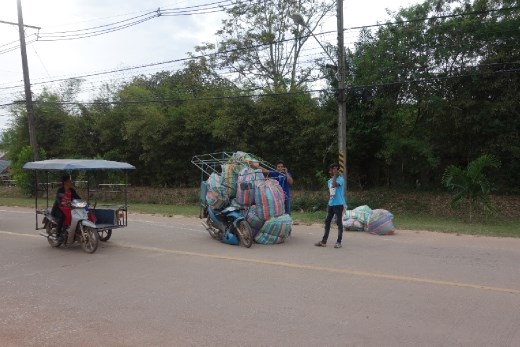 Ook hier worden voertuigen vaak te zwaar beladen