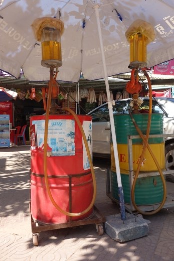 Benzine pomp in Siem Reap