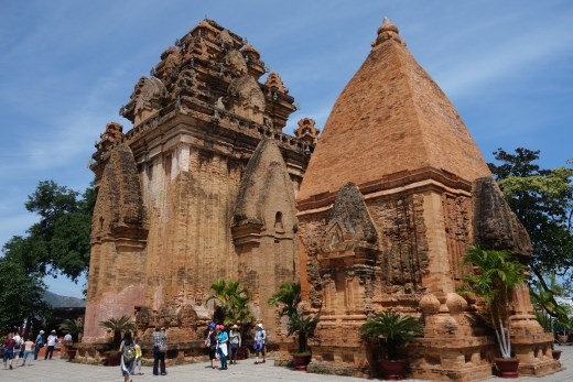 Een van de weinige overblijfselen van het Champa rijk