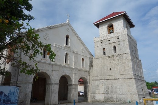 Na de aardbeving in 2013 is de kerk in Baclayon al bijna helemaal gerestaureerd