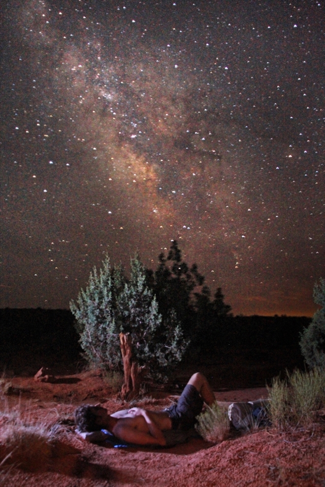 Our home is simple, but the view is unbeatable. 