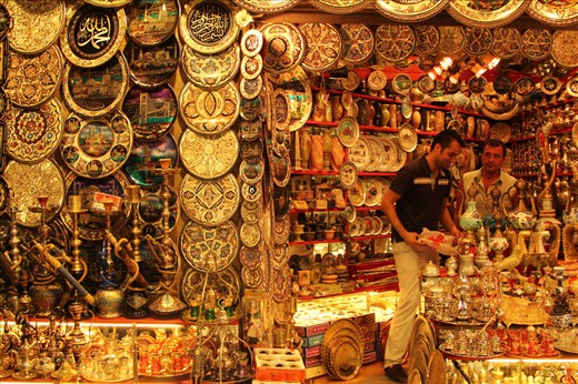 The chaotic glitter of the Grand Bazaar