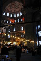 WORSHIPPING LIFE .... only the men in Istanbul are allowed into the mosque to worship their 
