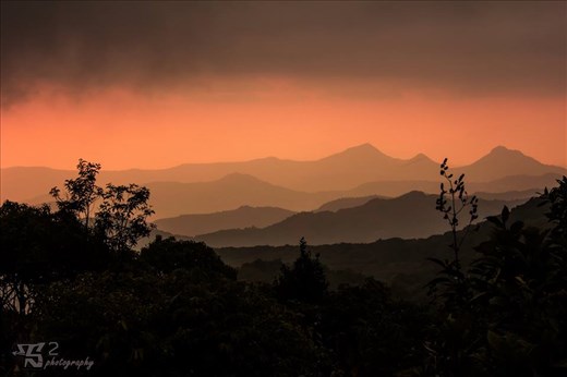Sunset at Mahabaleshwar, Maharashtra