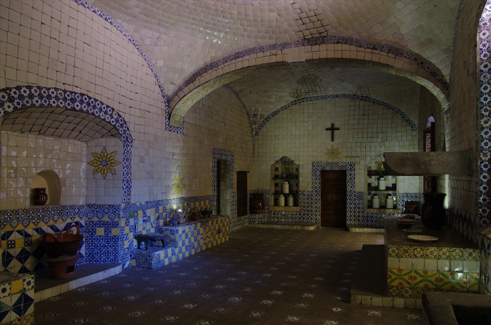 Santa-Rosa kitchen where Mole Poblano was invented