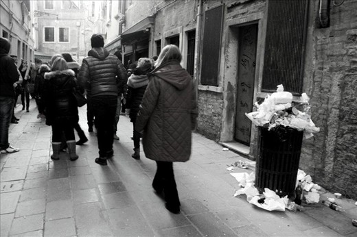 By the end of the day , i get a glimpse from the locals point of view as i see what they are left with.  
