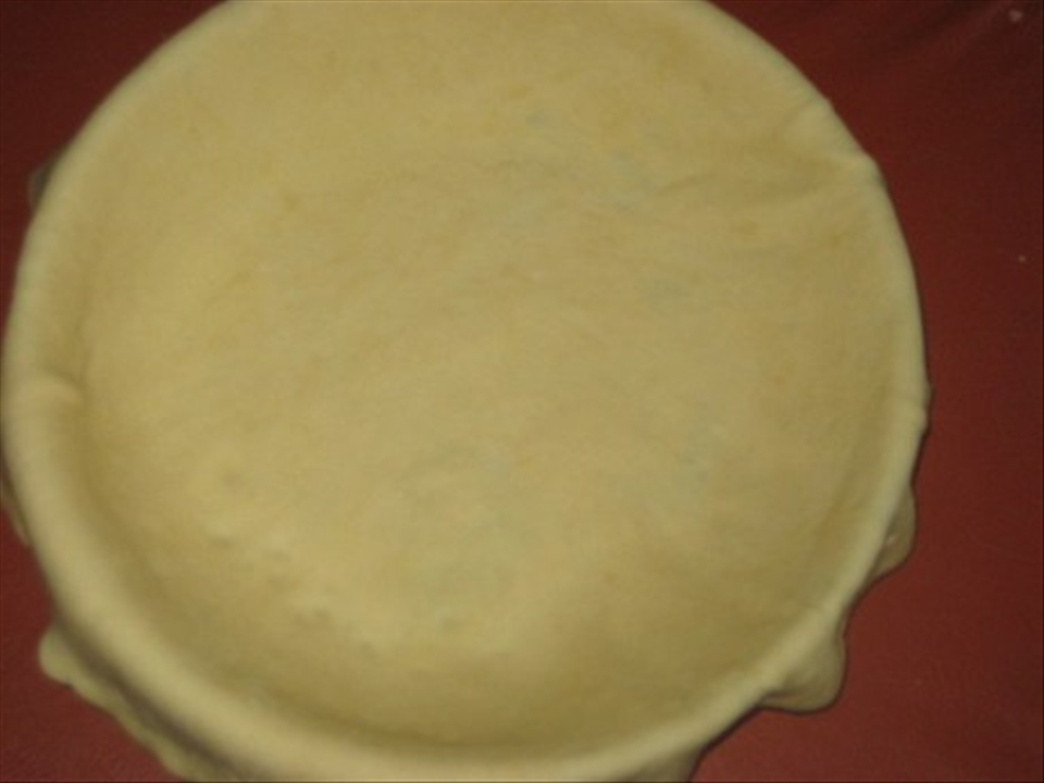 edges of the dough hang out forms