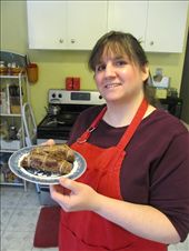 Me holding the browned braciole.: by italianmamachef, Views[573]
