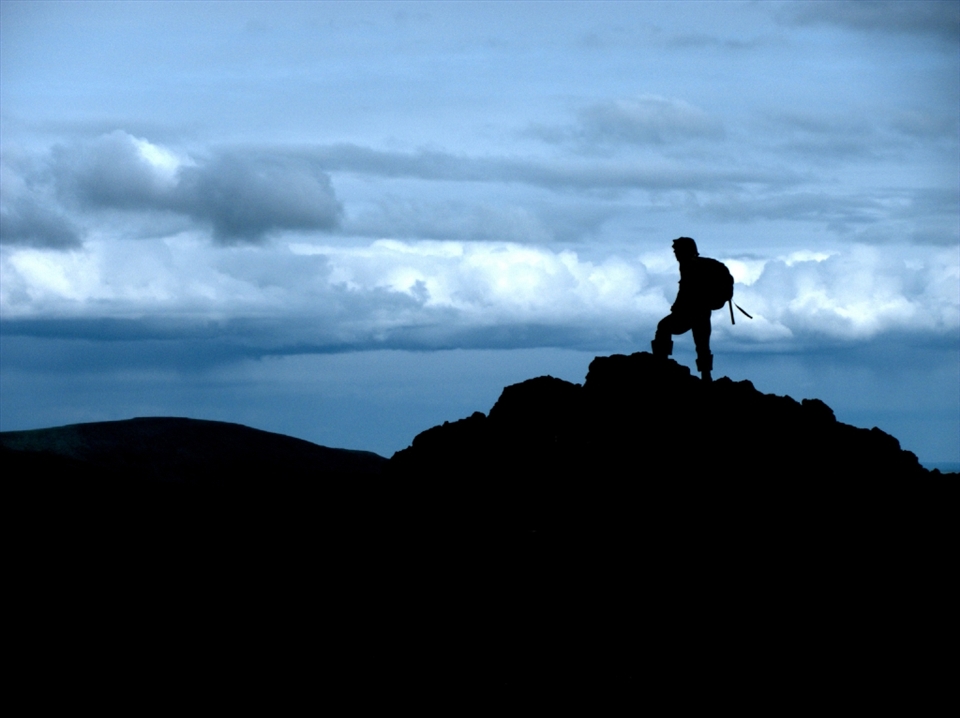 Russia, Polar Ural, Mount Black. Our research team was looking for an abandoned weather station in the mountains.